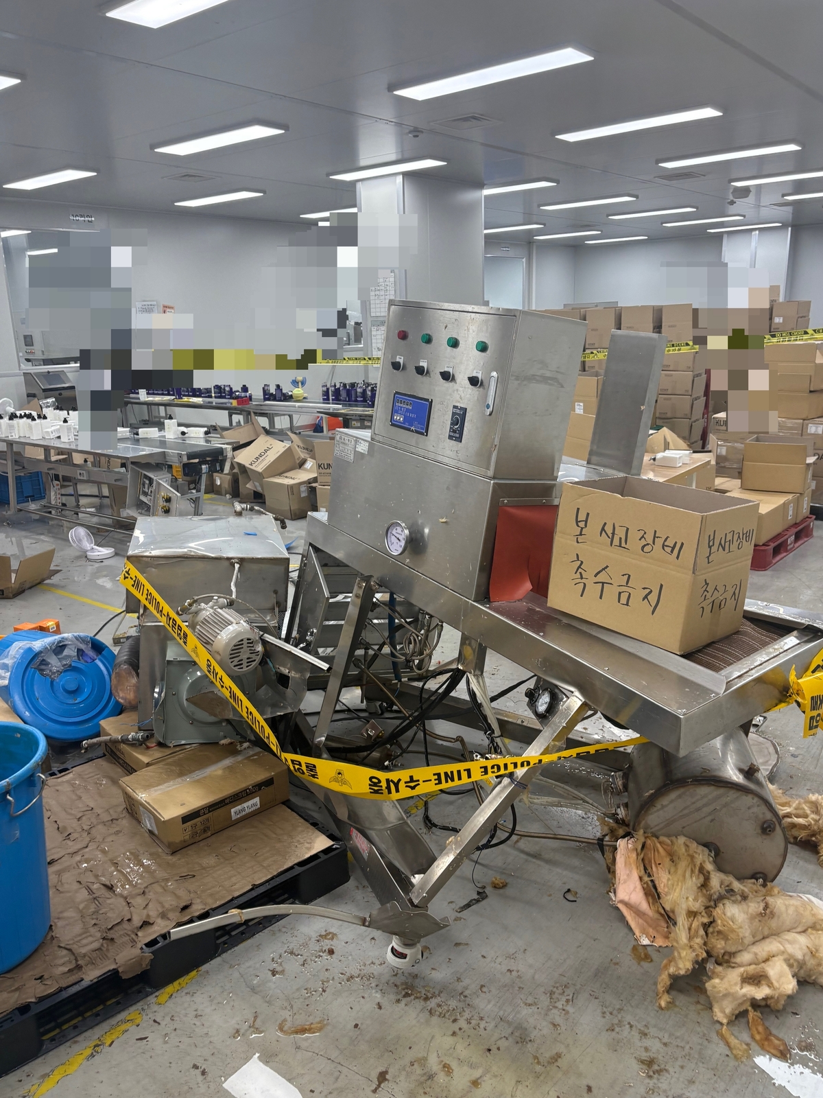 “스팀 기계 폭발”…평택 화장품 공장 사고로 11명 부상