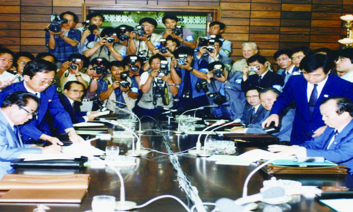 동족 부정하는 北… 김일성 땐 “‘코리아’로 유엔 가입” 주장