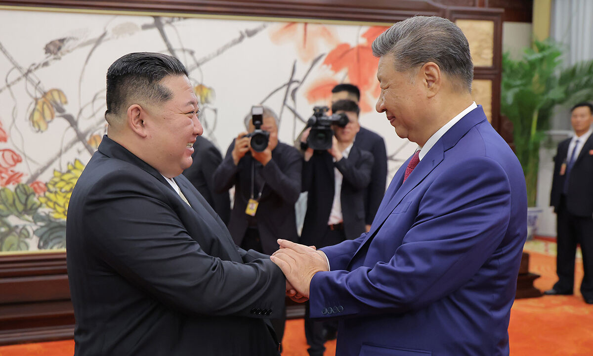 김정은, 예우받으며 북·중관계 복원 알려