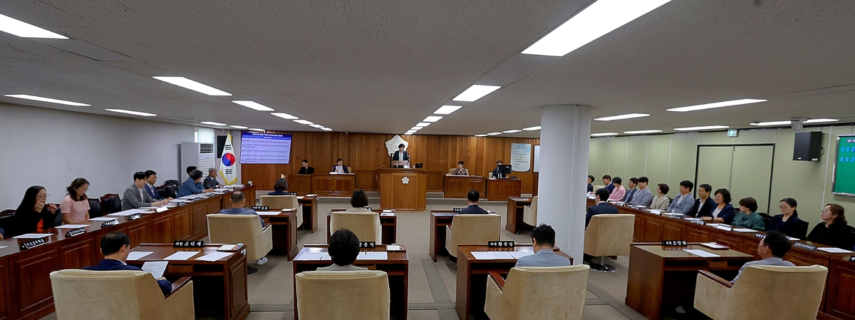 인천 계양구의회, 제261회 임시회 호우 보상 촉구안 등 안건 처리