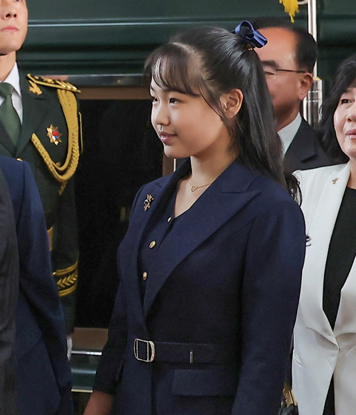 국정원 “방중 동행한 김주애, 유력 후계자 입지 다져”
