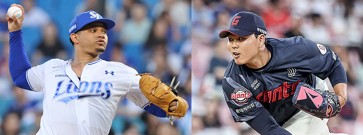 가을야구 문턱 넘을까 돌아설까… 사자·거인, 물러날 곳 없는 2연전