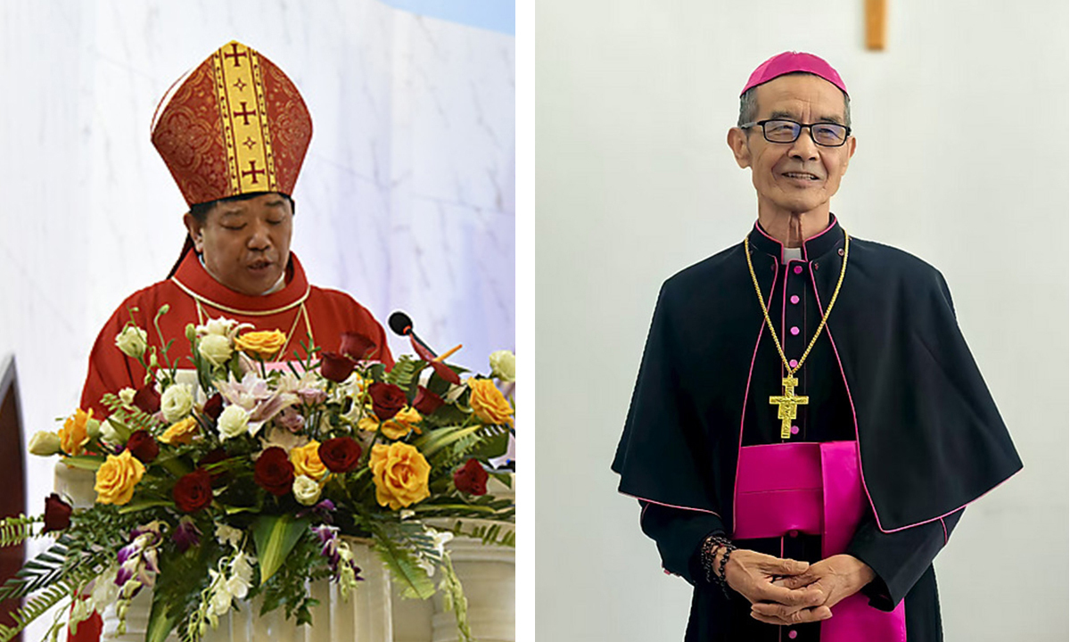 中 ‘가톨릭 지하주교’ 2명 공식 인정