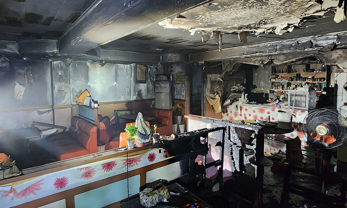 “왜 안 만나줘”… 다방에 불 지른 70대 긴급체포