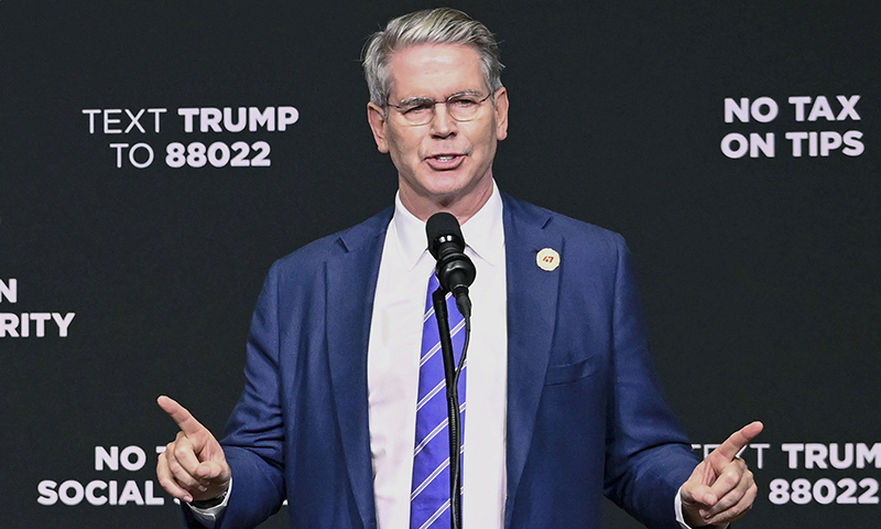 베선트 “韓과 무역협상 마무리 단계”