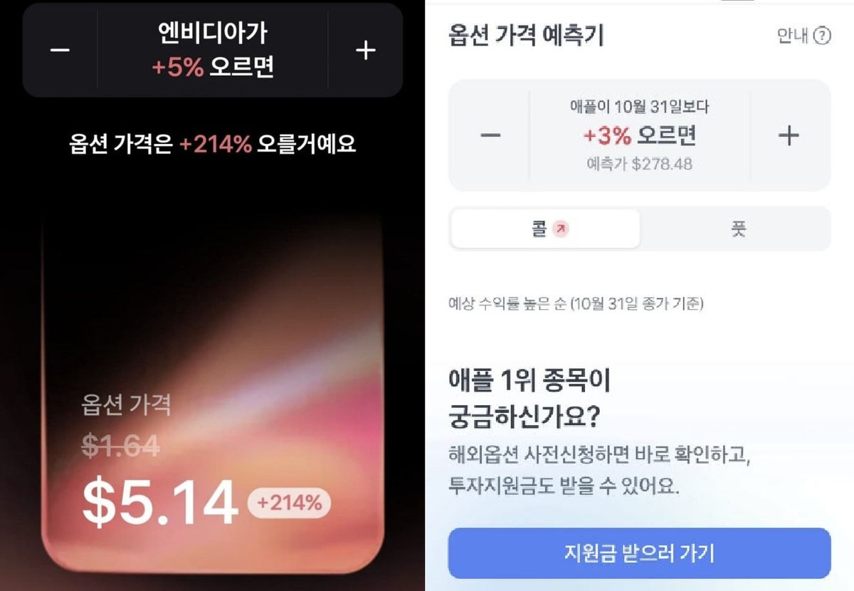 “엔비디아 5% 오르면 옵션은 214%”?… 토스의 ‘너무 쉬운’ 파생상품 판매에 우려