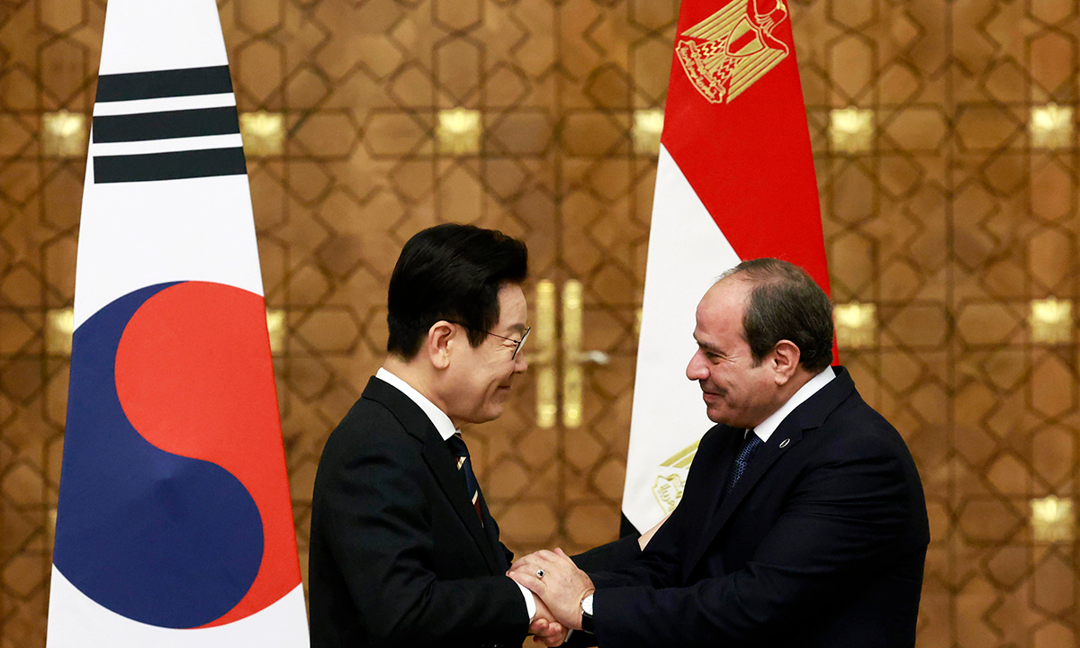 李 “韓·이집트, 평화 촉진자로서 함께 기여”