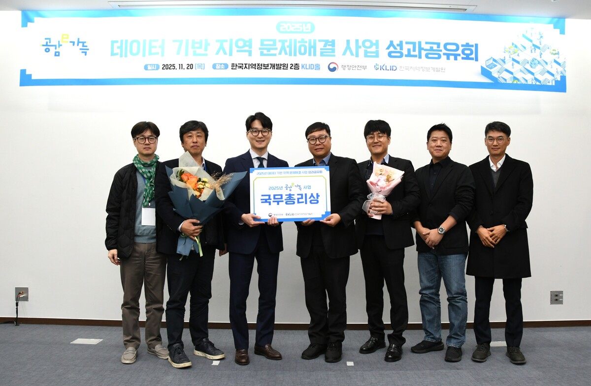 제주형 드론 방제 효율화 사업, 국무총리상