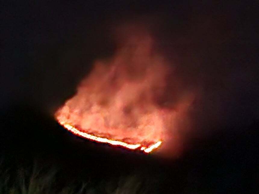 '건조특보' 강원 양양 산불‥주민 600여 명 대피