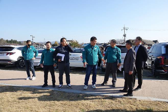 경주시의회, 라원·신라왕경 복원 현장 점검, 개선 방향 논의