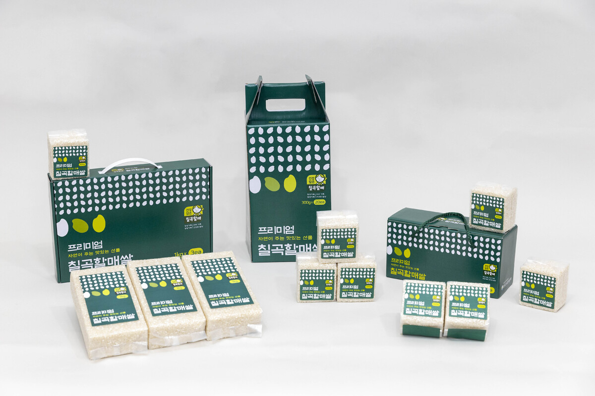 ‘한끼 분량’ 음료수 팩처럼 선물도…프리미엄 칠곡할매쌀 출시
