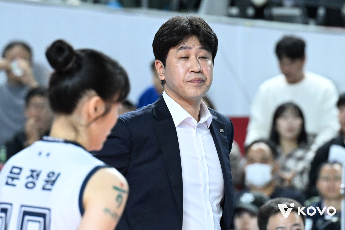 임명옥이 맡던 도로공사의 ‘보컬 리더’ 역할은 누가? 김종민 감독 “윤정이, 정원이, 소휘에게 분담시켰다” [김천 현장 프리뷰]