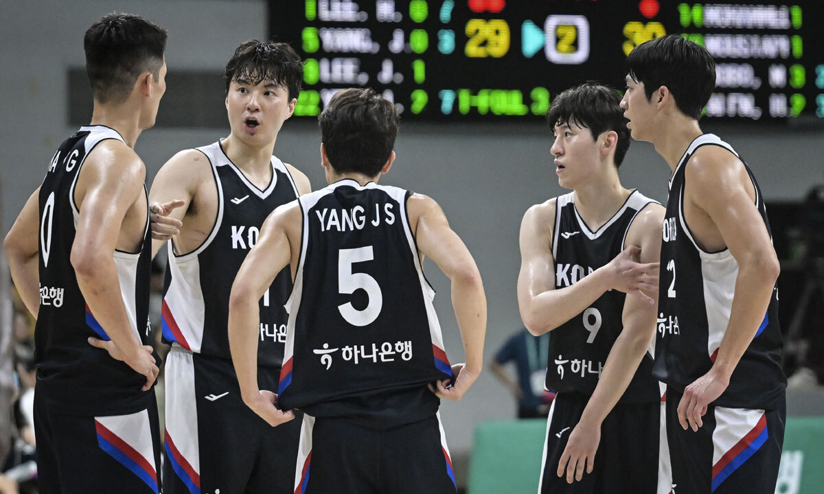 男농구 中과 2연전… 시작부터 ‘가시밭길’