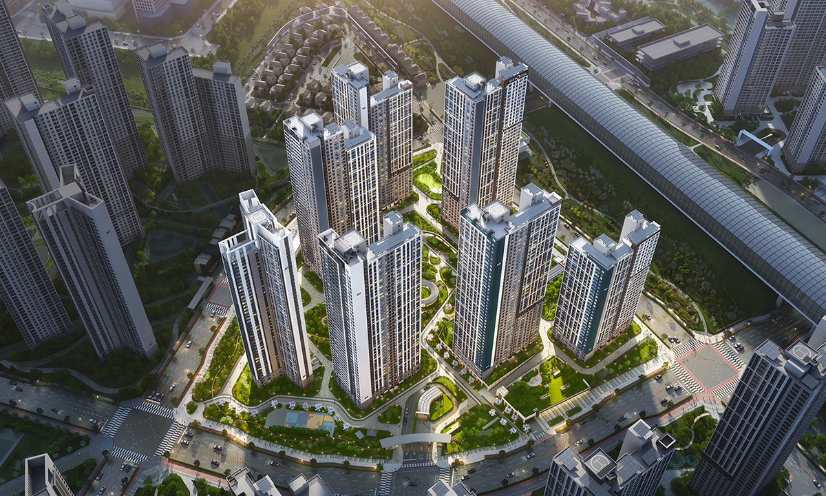 ‘46층·1349세대’ 인천 시티오씨엘 8단지 분양