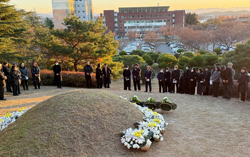 故 창파 이태영 前 대구대학교 총장 제30주기 추도식 거행