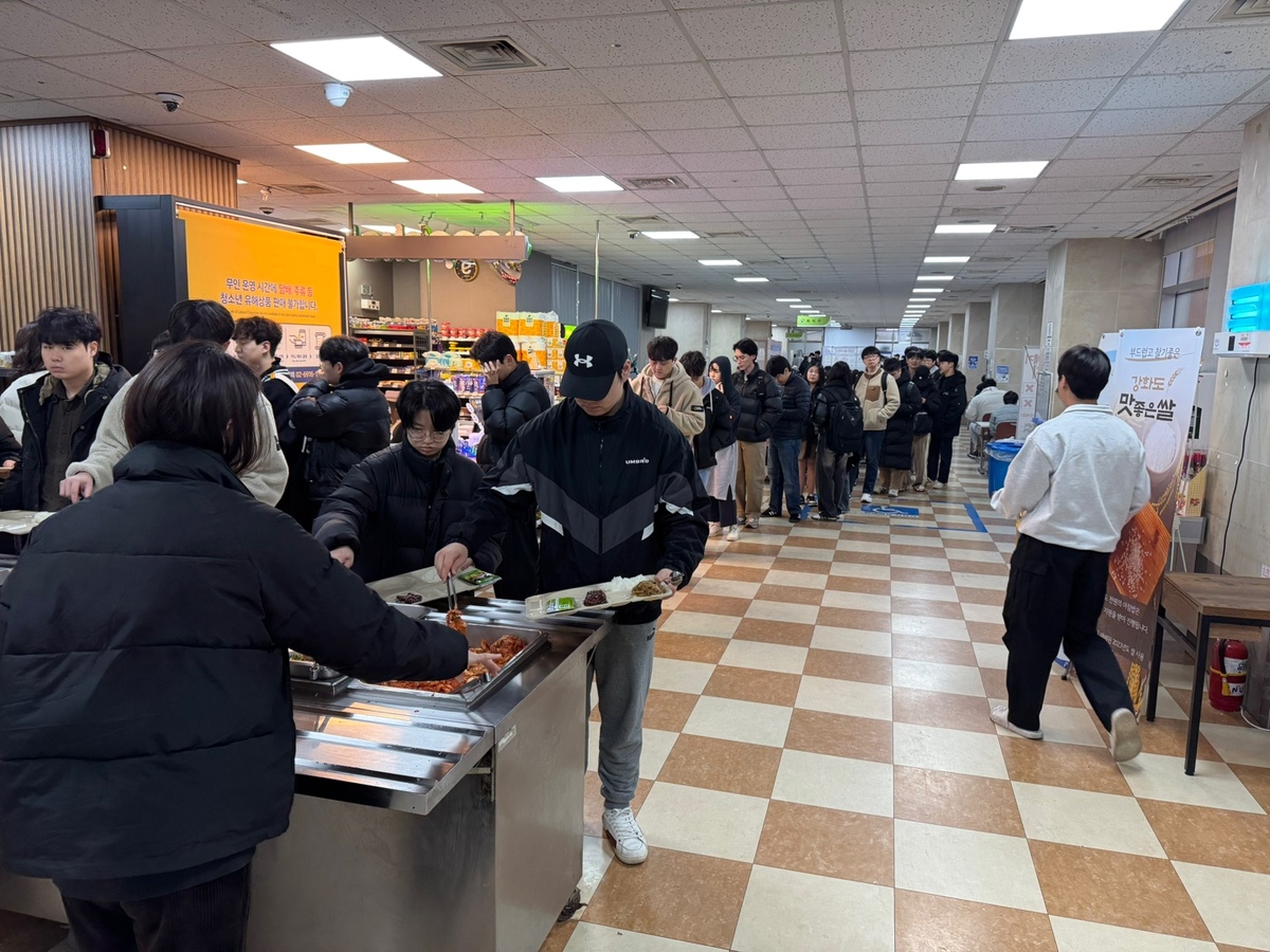 인천대 ‘천원의 아침밥’, 농림부 6개년 연속 우수대학 영예