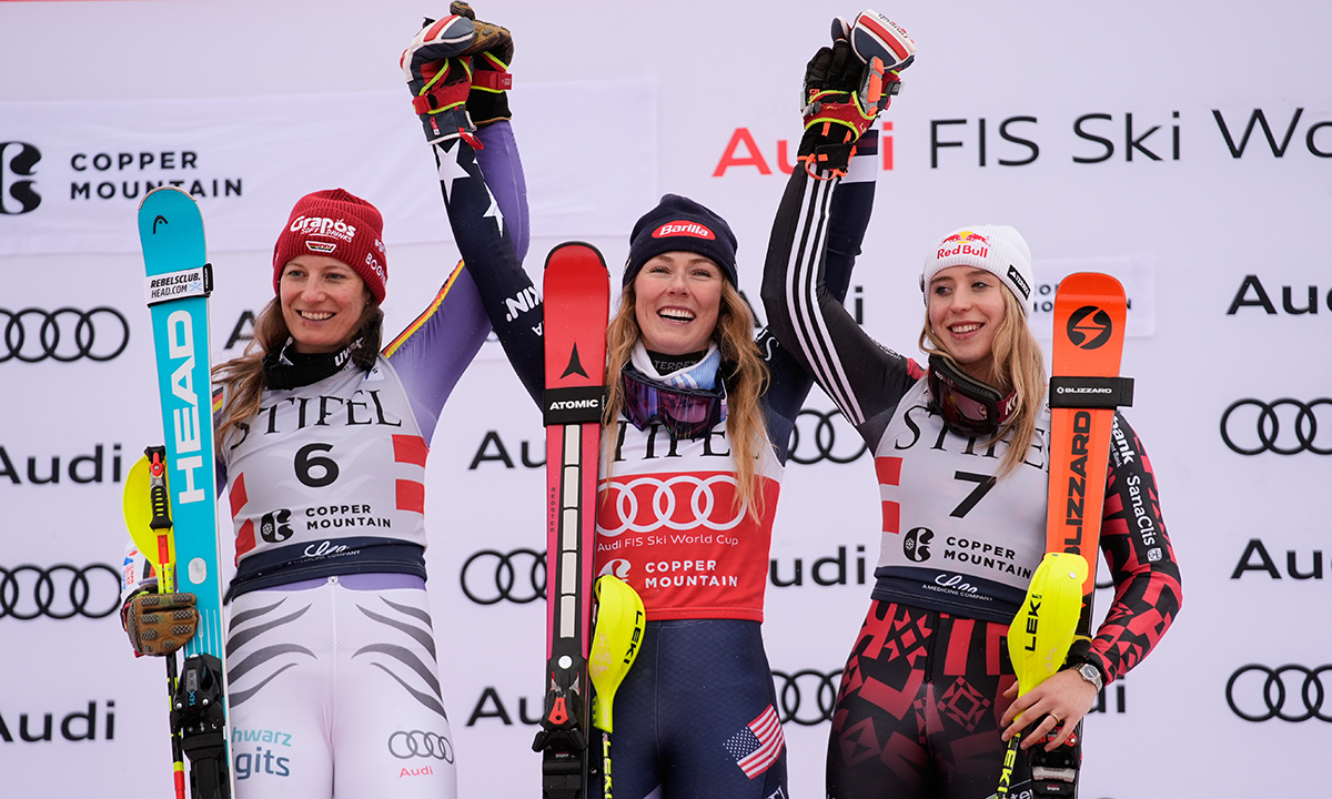 ‘스키 여제’ 시프린, 월드컵 104번째 우승