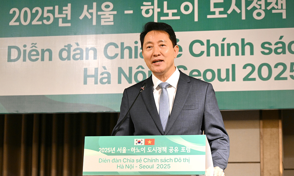 베트남 하노이 찾은 오세훈 시장, 한강 개발·디지털 정책 비법 공유
