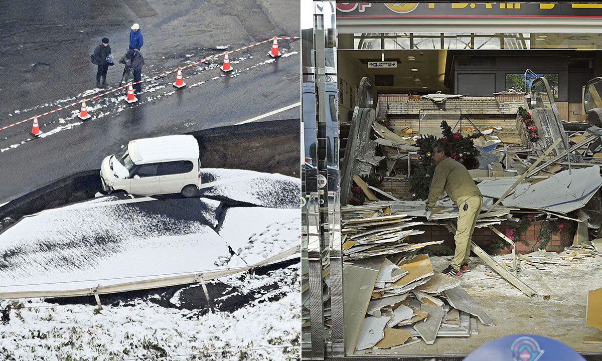 日, 규모 7.5 아오모리 강진에 화들짝… ‘후발 지진 주의’ 첫 발령