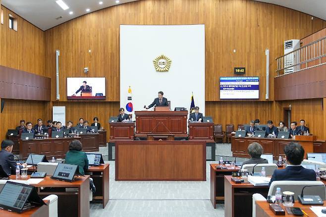 경주시의회, 정례회서 내년도 예산안·조례안 등 27개 안건 처리