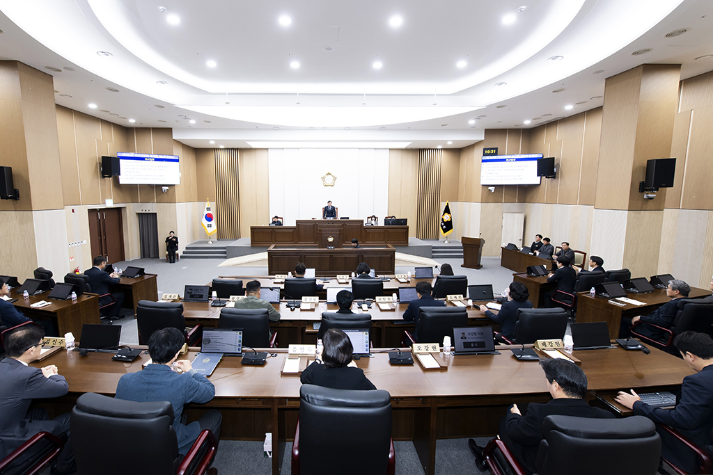 김포시의회, 2026년도 본예산안 처리 264회 임시회 마무리