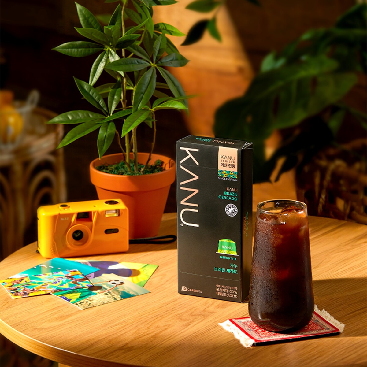 내 취향 세심하게 담아 즐기는 아메리카노 동서식품 ‘카누 바리스타’