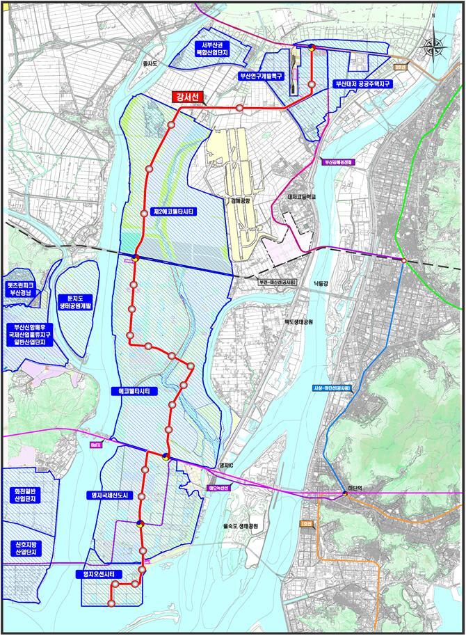 부산도시철도 강서선, 예비타당성조사 대상사업 선정