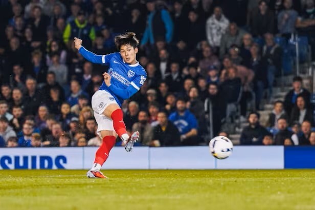 ‘유망주’ 양민혁, 후반 추가시간 극장골로 포츠머스에 2-1 승리 선물