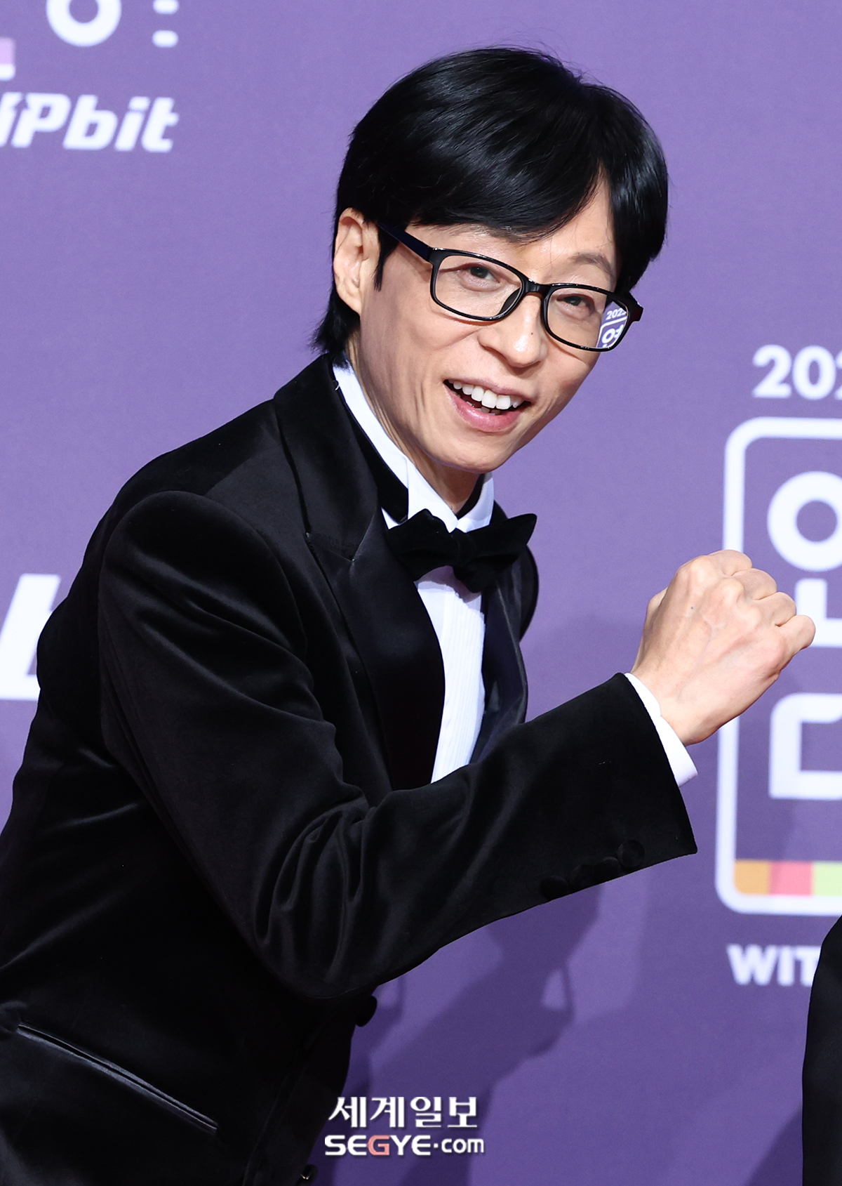 [포토] 유재석 'SBS 연예대상 후보의 여유'