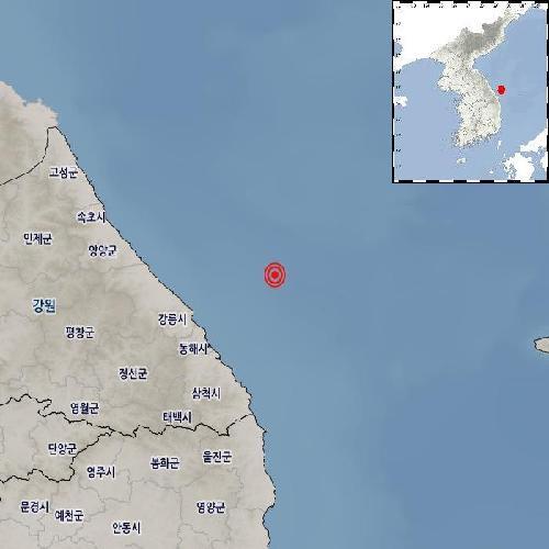 강원 동해서 규모 2.2 지진…“피해 없을 것”
