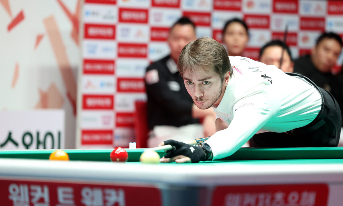 하이원리조트, 에스와이 꺾고 PBA 팀리그 5라운드 선두 도약