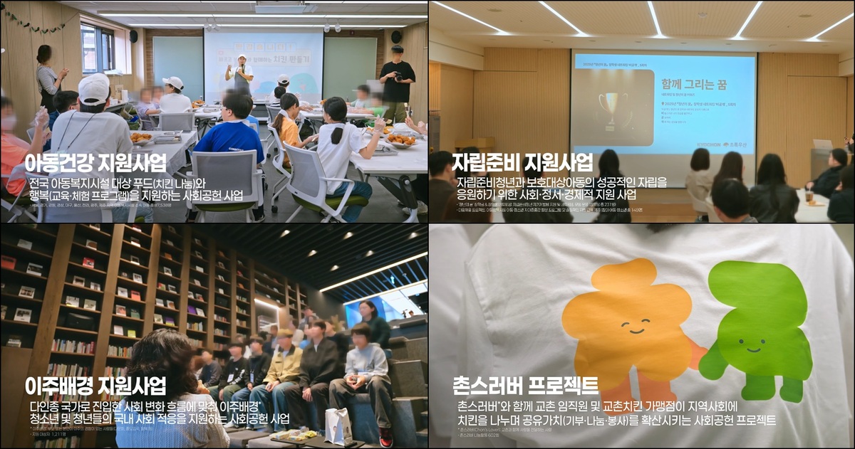 지난해에도 ‘나눔 경영’ 펼친 교촌…전국 곳곳에 퍼진 행복의 맛