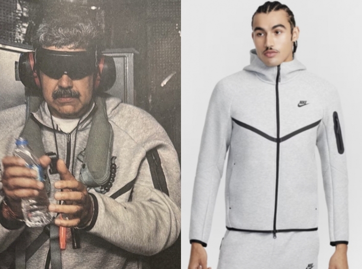 “나이키 풀착장”…‘마두로 체포 패션’ 화제에 품절 사태도