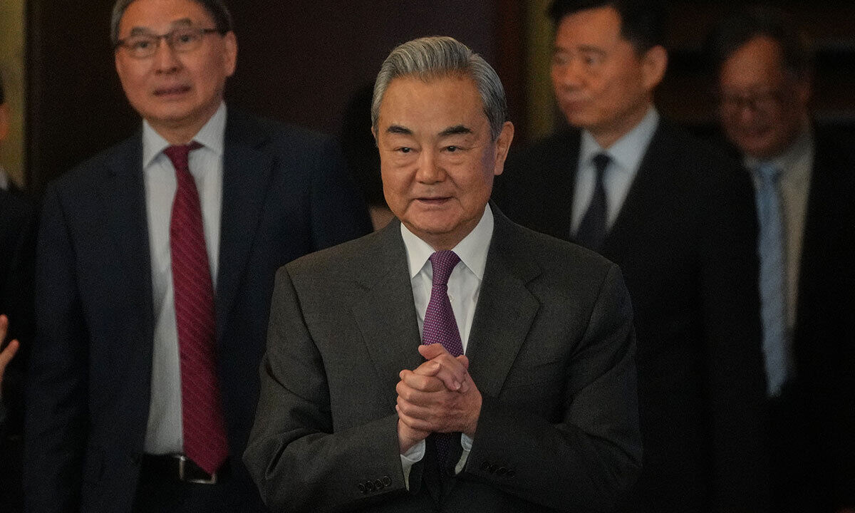 中 왕이 “어느 한 국가가 국제경찰 역할 안 돼”