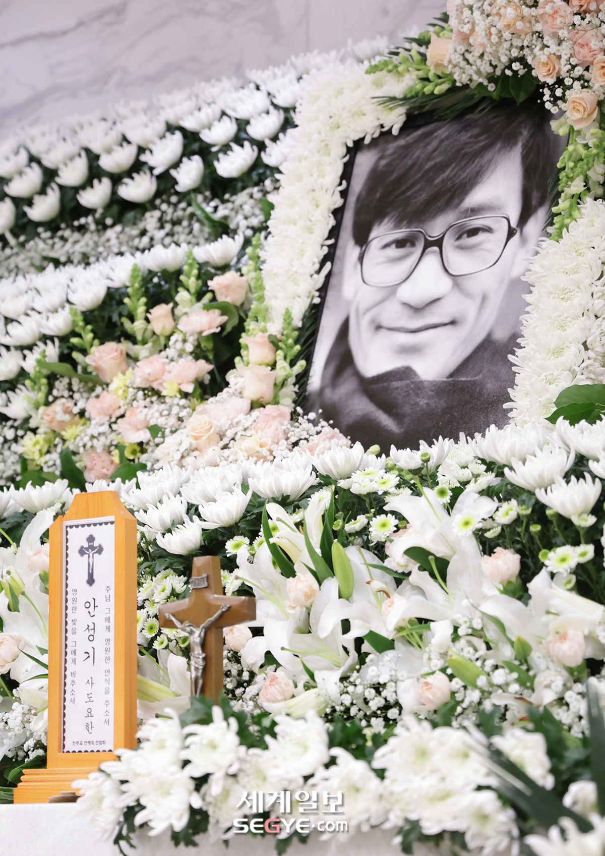 [포토] 안성기, 미소만 남긴 채