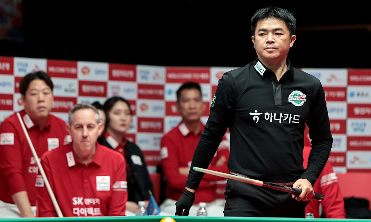 하나카드, NH농협카드 4-1 완파…PBA 팀리그 1위 수성