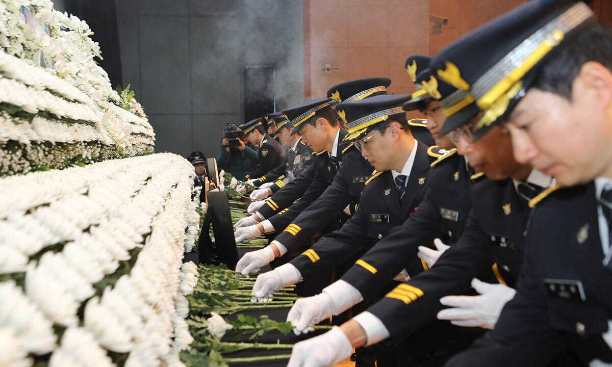 “내가 먼저 가볼게”… 교통사고 수습하다 순직한 이승철 경정 영면