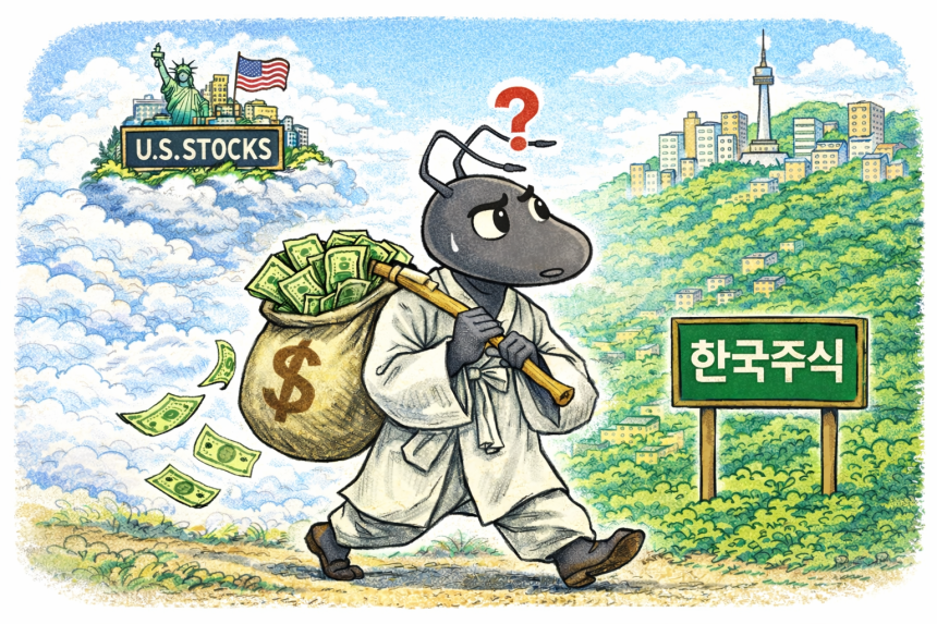 서학개미, 달러 환전 않고 유지… 국장 복귀 ‘미지수’