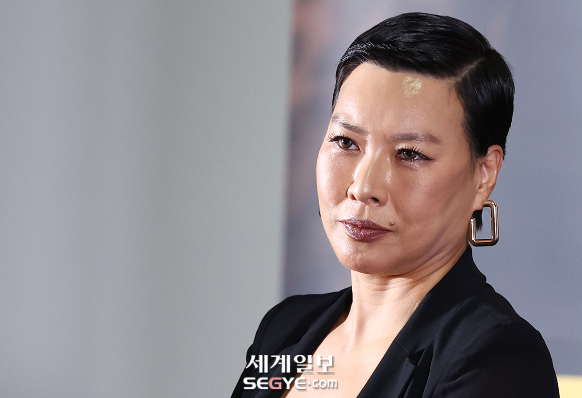 [포토] 정영주 '강렬한 카리스마'