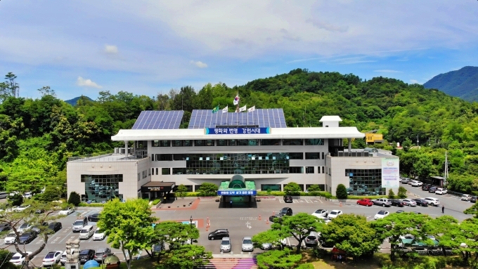 영월군, 주천면 미다리교에 LED 경관조명 설치