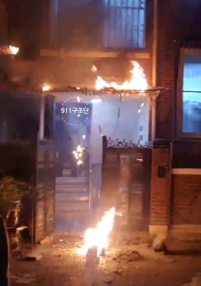“밖으로 나오세요!”…장안동 다가구 주택 화재, 소화기 들고 뛰어든 ‘숨은 영웅’