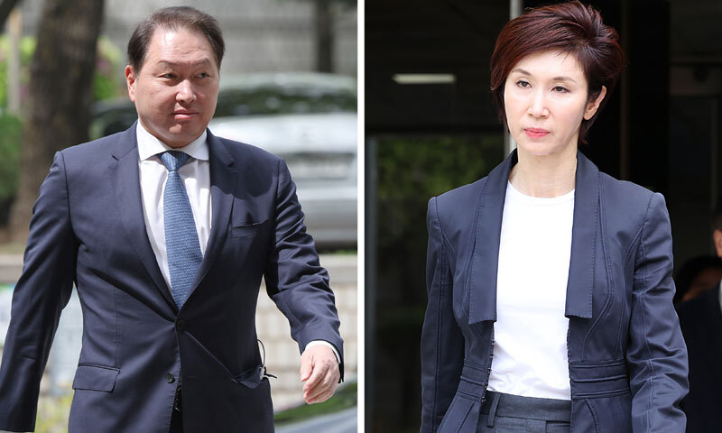 최태원-노소영, ‘세기의 이혼소송’… 파기환송심 첫 재판