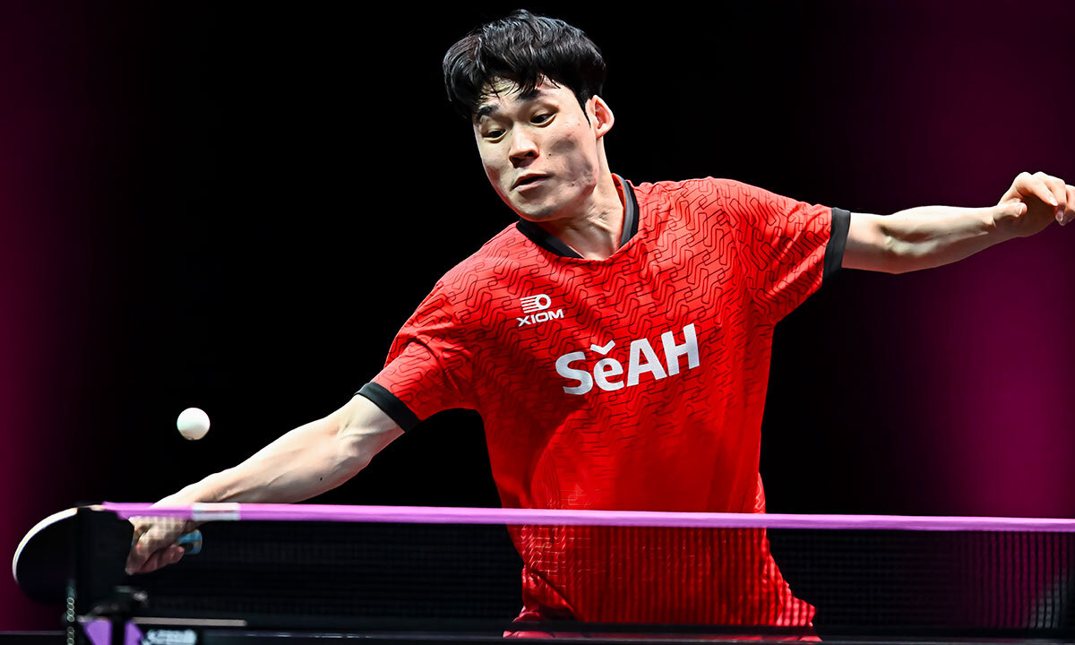 男탁구 장우진 ‘WTT 챔피언스’ 준우승