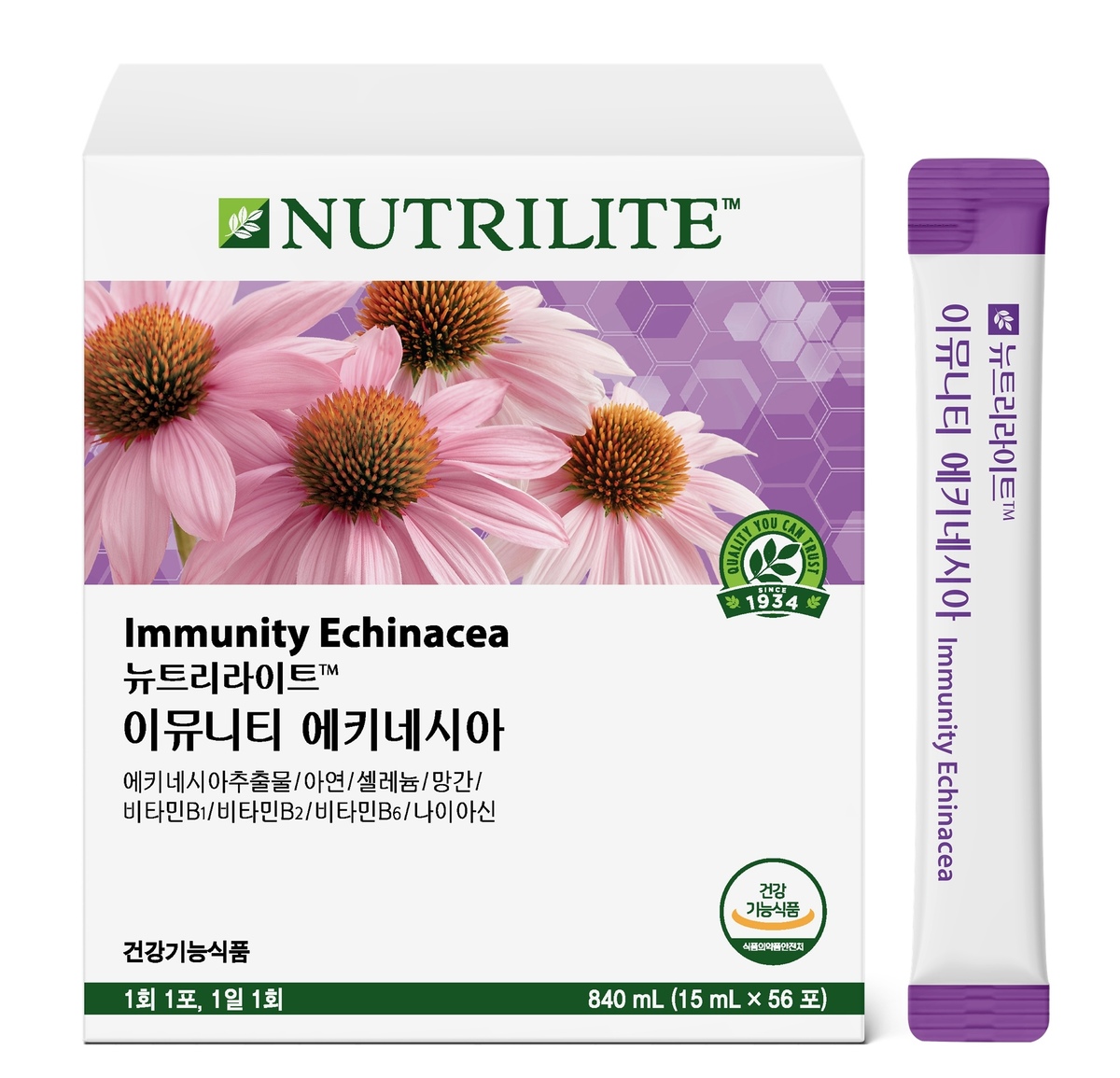 한국암웨이, 면역 기능 증진 건강기능식품 ‘뉴트리라이트 이뮤니티 에키네시아’ 출시