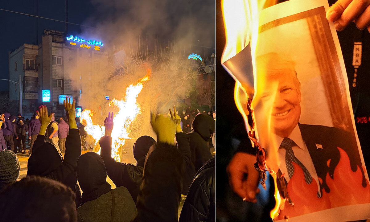 이란과 대화 접은 트럼프, 反정부 시위대에 “기관 점령하라”