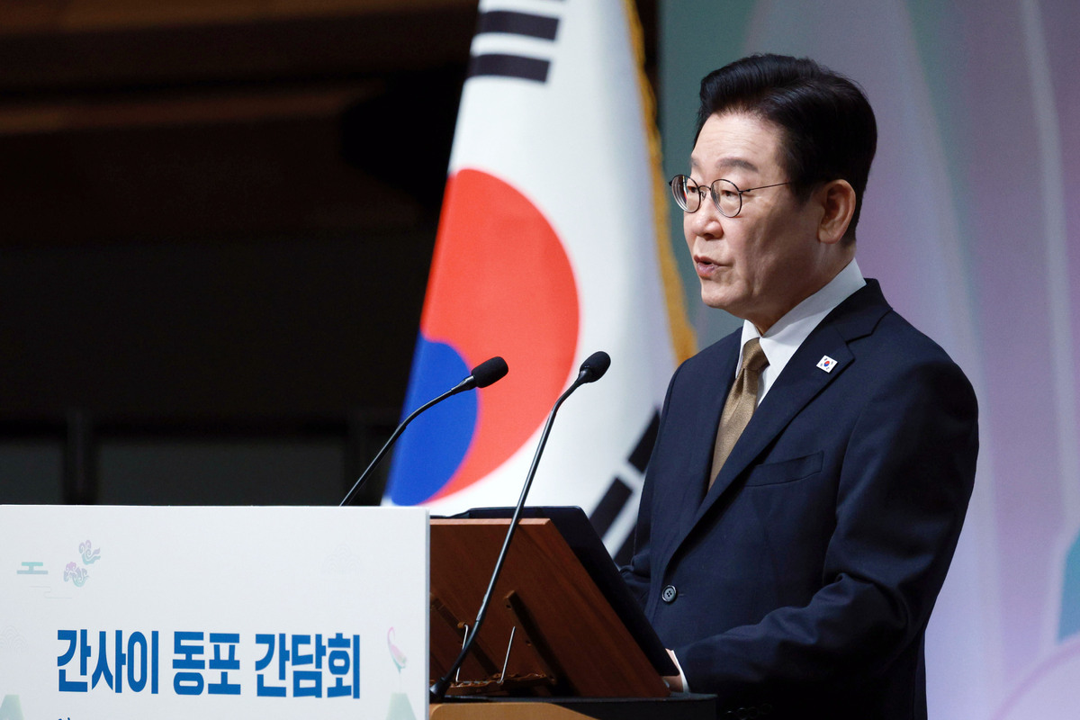 李 “재일동포들 계엄 때 민주주의 함께 지켜” [李대통령, 방일 마무리]