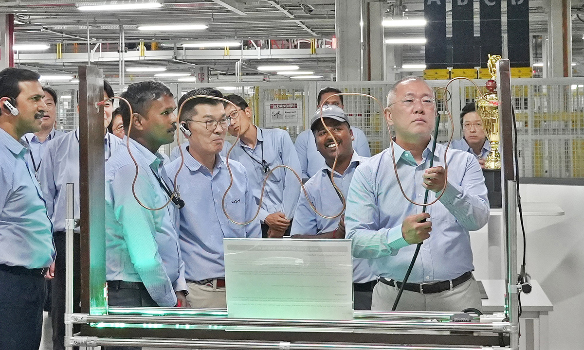 정의선, 中·美·印서 ‘광폭 경영 행보’