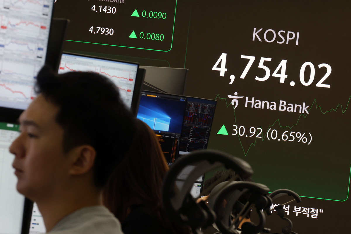 [속보] 코스피 4797.55 마감으로 사상 최고치…10거래일 연속 상승