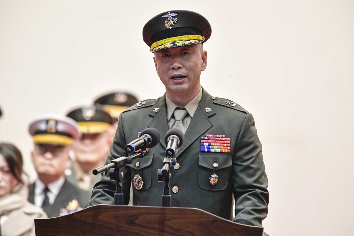 해병대 교육훈련단 김수용 준장, 제43대 해병대 교육훈련단장 취임