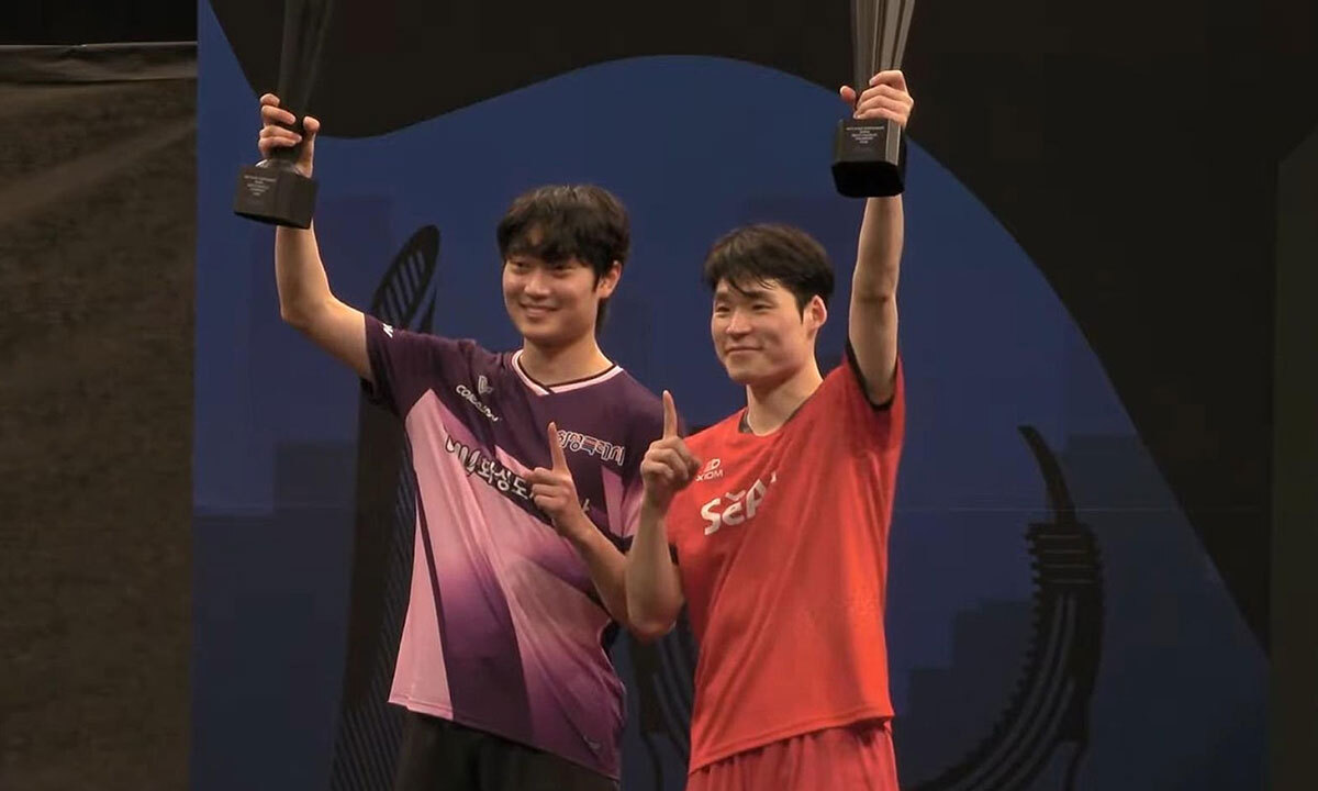 장우진·조대성 듀오, 만리장성 넘고 2026년 첫 우승